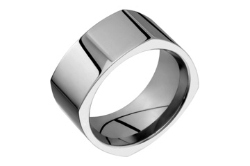 Square Titanium Ring