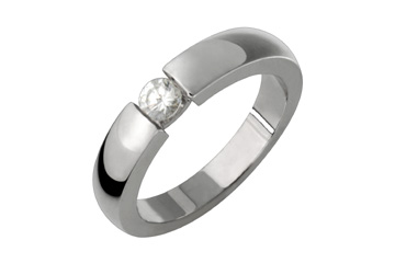 1/4 Carat Diamond 14k White Gold Ring